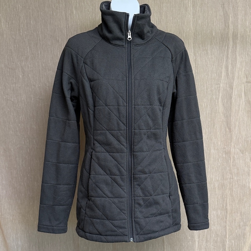 The North Face Women's Black Quilted Full-Zip Puffer Jacket